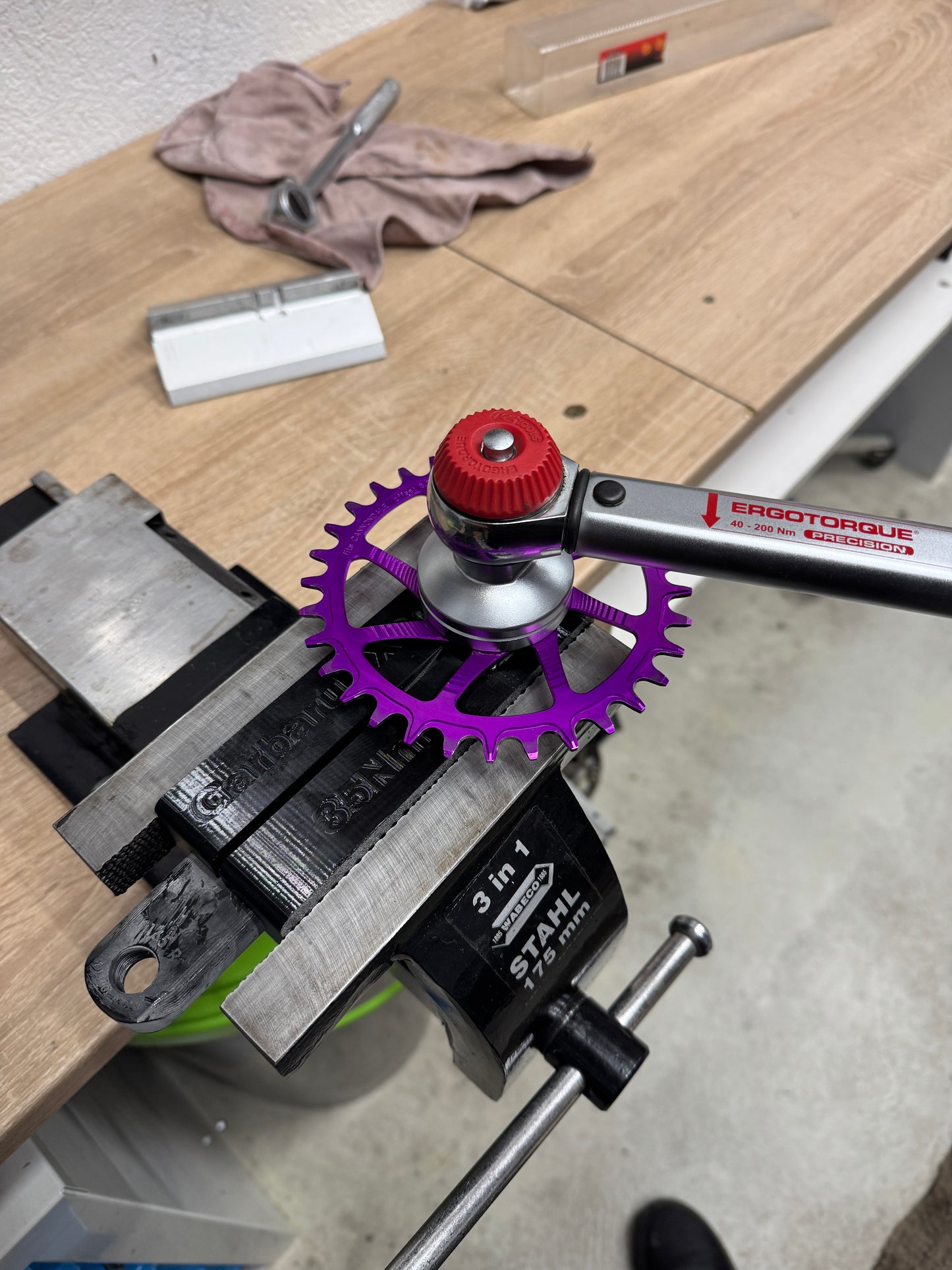 Garbaruk XC/Road/Gravel Crankset Clamping Tool