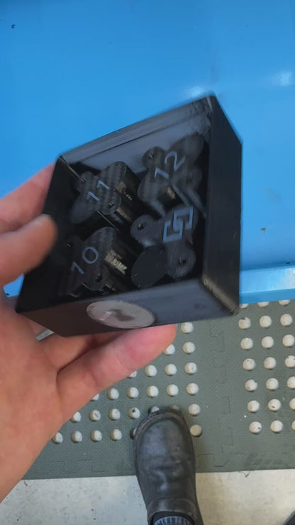 Universal Piston Service Tool 4 & Magnetic Gridfinity Module